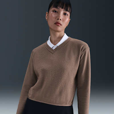 Nike Women's V-Neck Long-Sleeve Golf Top. Nike.com